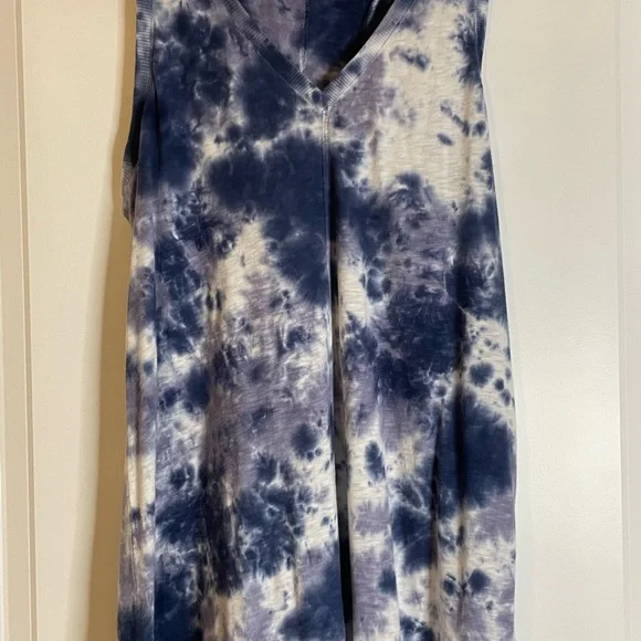 Cute white/navy/purple dress crown&ivy size S - Picture 3 of 7